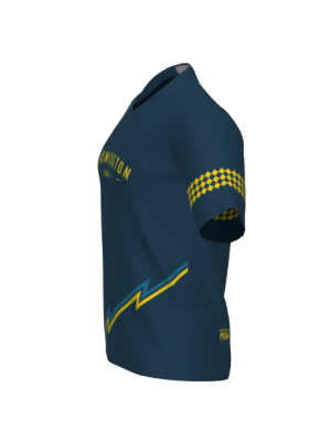 Podiumwear Men's Silver Short Sleeve MTB Jersey - New Fabric 2025!