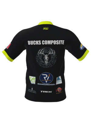 Podiumwear Men's Silver Short Sleeve MTB Jersey - New Fabric 2025!