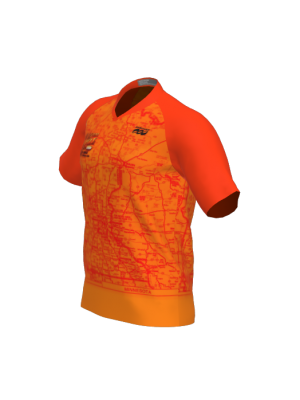 Podiumwear Men's Silver Short Sleeve MTB Jersey - New Fabric 2025!