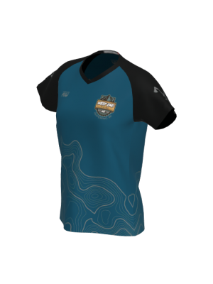 Podiumwear Women's Silver Short Sleeve MTB Jersey - NEW FABRIC 2025!