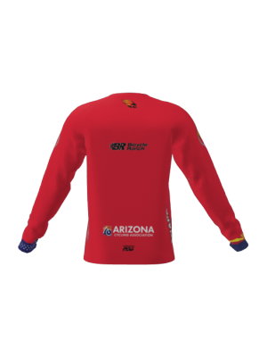 Podiumwear Unisex Silver Long Sleeve Tech Tee - New Fabric 2025!