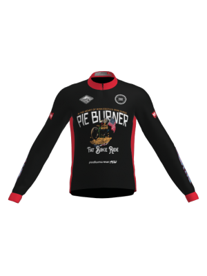Podiumwear Men's Gold Merino Wool Long Sleeve Jersey