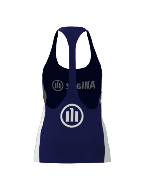 Podiumwear Women's Singlet (Nordic Skiing) Back View