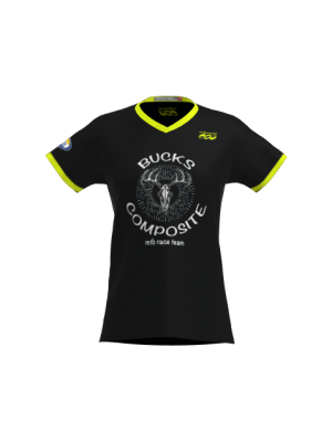 Podiumwear Women's Silver Short Sleeve MTB Jersey - NEW FABRIC 2025!