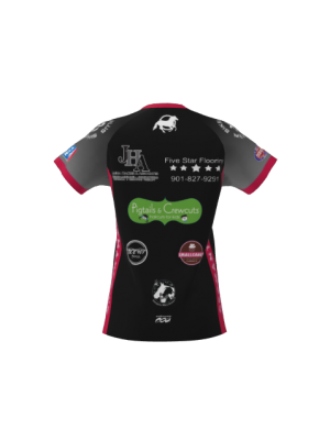 Podiumwear Women's Silver Short Sleeve MTB Jersey - NEW FABRIC 2025!