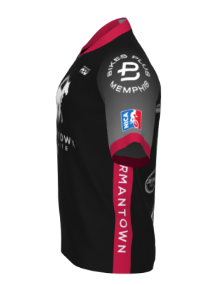 Podiumwear Men's Silver Short Sleeve MTB Jersey - New Fabric 2025!