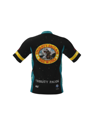 Podiumwear Men's Silver Short Sleeve MTB Jersey - New Fabric 2025!