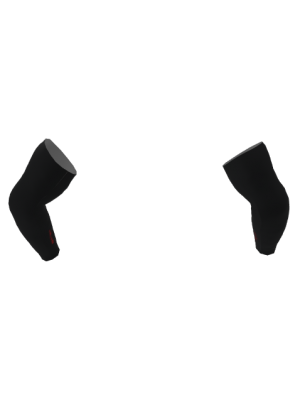 Podiumwear Dyed Black Armwarmers