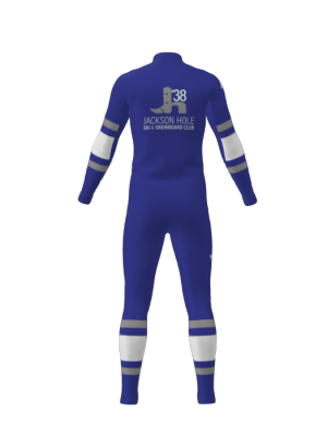 Podiumwear Unisex Silver Two-Piece Race Suit