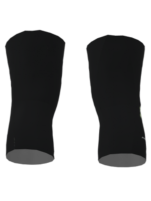 Podiumwear Dyed Black Kneewarmers