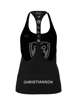 Podiumwear Women's Singlet (Nordic Skiing) Back View