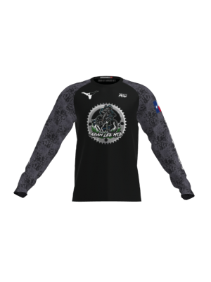 Podiumwear Unisex Silver Long Sleeve Tech Tee - New Fabric 2025!