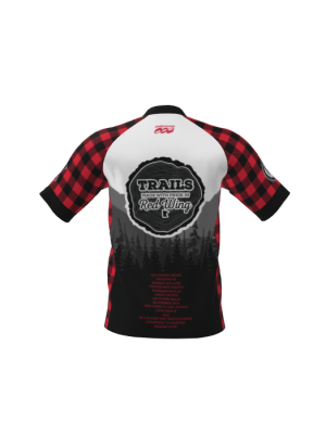 Podiumwear Men's Silver Short Sleeve MTB Jersey - New Fabric 2025!