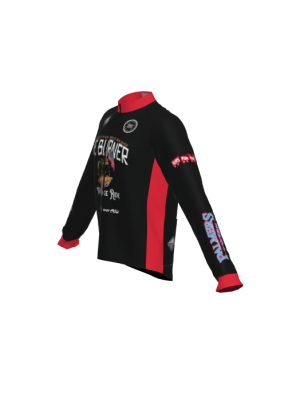 Podiumwear Men's Silver Long Sleeve Jersey