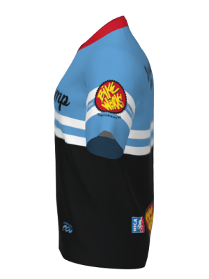 Podiumwear Men's Silver Short Sleeve MTB Jersey - New Fabric 2025!