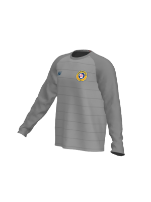 Podiumwear Unisex Silver Long Sleeve Tech Tee - New Fabric 2025!