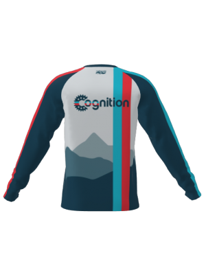 Podiumwear Unisex Silver Long Sleeve Tech Tee - New Fabric 2025!