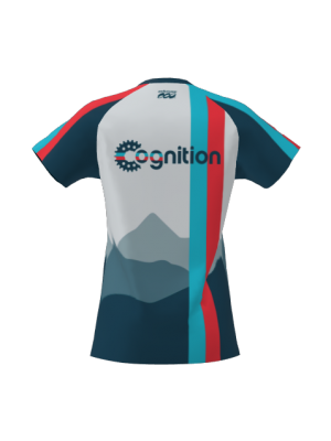 Podiumwear Women's Silver Short Sleeve MTB Jersey - NEW FABRIC 2025!