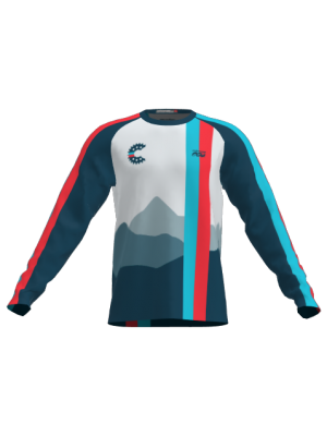 Podiumwear Unisex Silver Long Sleeve Tech Tee - New Fabric 2025!