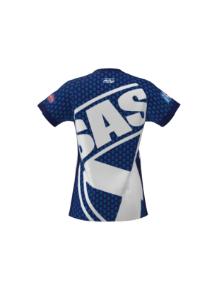 Podiumwear Women's Silver Short Sleeve MTB Jersey - NEW FABRIC 2025!