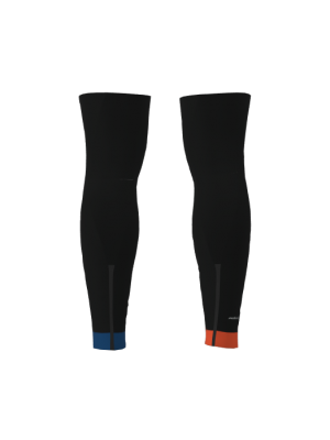 Podiumwear Dyed Black Legwarmers