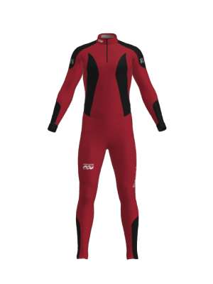 Podiumwear Unisex Silver Two-Piece Race Suit