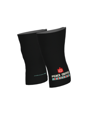 Podiumwear Dyed Black Kneewarmers