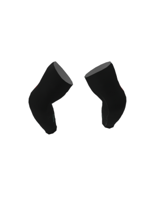 Podiumwear Dyed Black Armwarmers