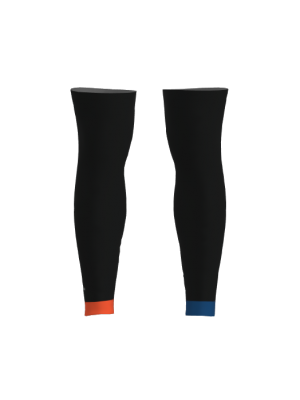 Podiumwear Dyed Black Legwarmers