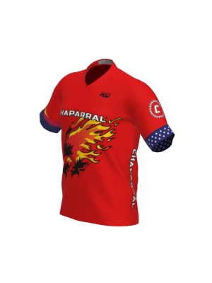 Podiumwear Men's Silver Short Sleeve MTB Jersey - New Fabric 2025!