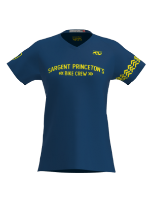 Podiumwear Women's Silver Short Sleeve MTB Jersey - NEW FABRIC 2025!