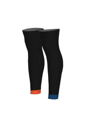 Podiumwear Dyed Black Legwarmers