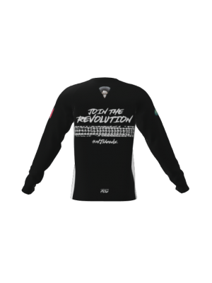 Podiumwear Unisex Silver Long Sleeve Tech Tee