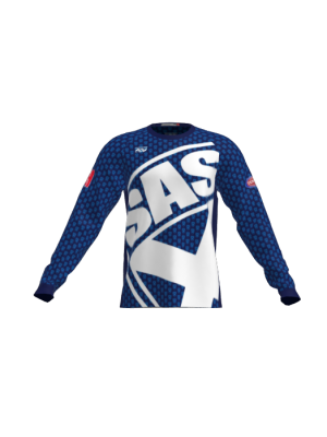 Podiumwear Unisex Silver Long Sleeve Tech Tee - New Fabric 2025!