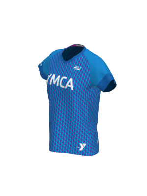 Podiumwear Women's Silver Short Sleeve MTB Jersey - NEW FABRIC 2025!