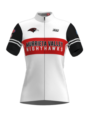 Podiumwear Women's Silver Full Zip Jersey