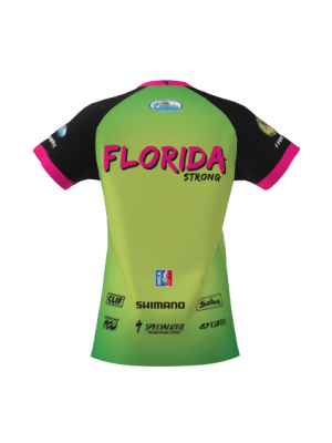 Podiumwear Women's Silver Short Sleeve MTB Jersey - NEW FABRIC 2025!
