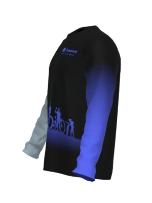 Podiumwear Unisex Silver Long Sleeve Tech Tee - New Fabric 2025!