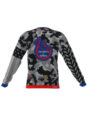 Podiumwear Unisex Silver Long Sleeve Tech Tee - New Fabric 2025!
