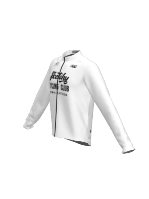 Podiumwear Men's Silver Long Sleeve Jersey