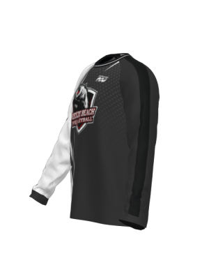 Podiumwear Unisex Silver Long Sleeve Tech Tee - New Fabric 2025!