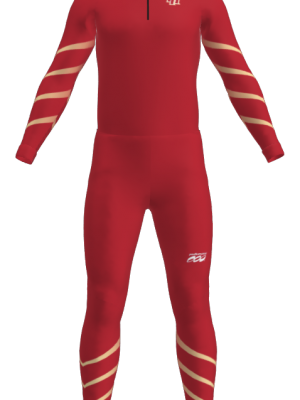 Podiumwear Unisex Bronze Two-Piece Race Suit