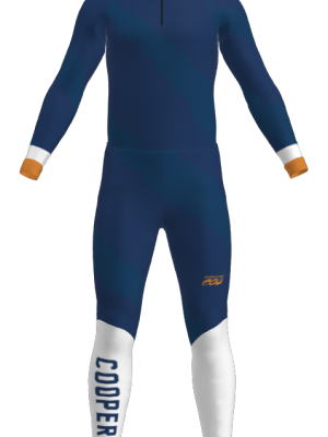 Podiumwear Unisex Bronze Two-Piece Race Suit