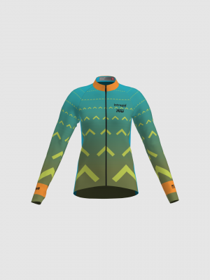 Podiumwear Women's Silver Long Sleeve Jersey