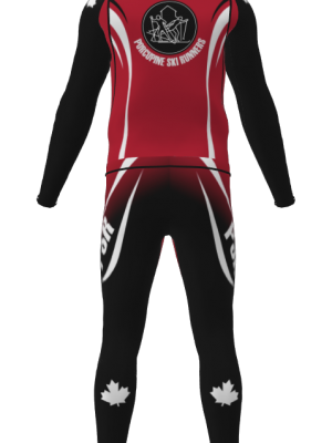 Podiumwear Unisex Gold Two-Piece Race Suit