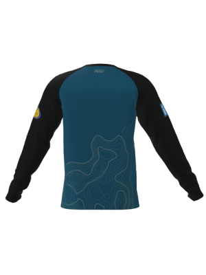 Podiumwear Unisex Silver Long Sleeve Tech Tee - New Fabric 2025!