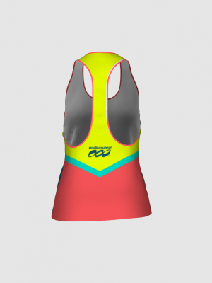 Podiumwear Women's Singlet (Nordic Skiing) Back View