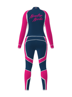 Podiumwear Women's Gold Two-Piece Race Suit