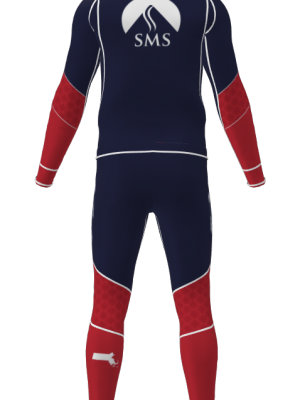 Podiumwear Unisex Gold Two-Piece Race Suit