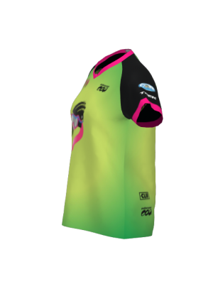 Podiumwear Women's Silver Short Sleeve MTB Jersey - NEW FABRIC 2025!